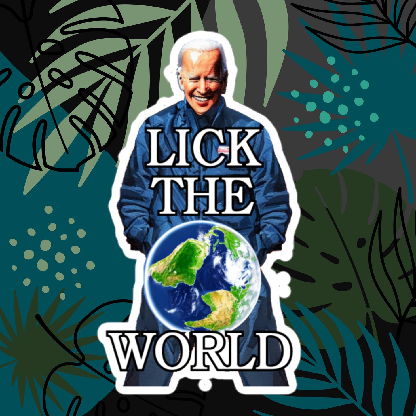 Lick the world - Bubble-free stickers